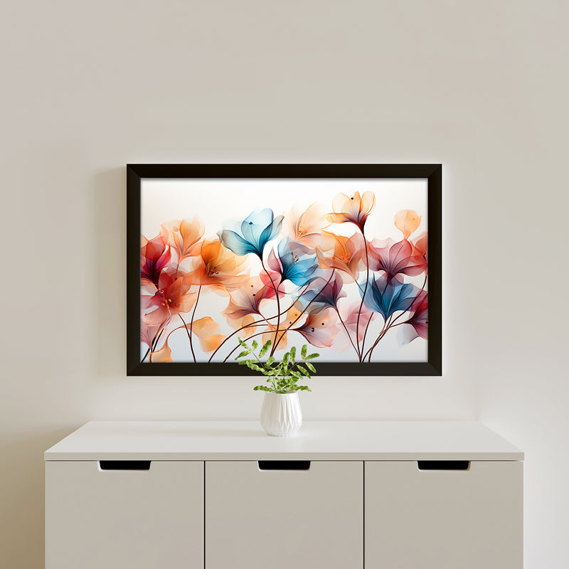 Buy Pastel Poeny Bloom Wall Painting Wall Art & Paintings from Vaaree