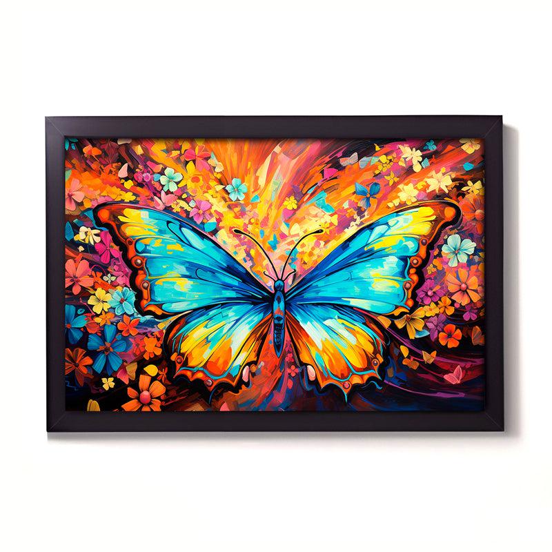 Buy Butterfly Allure Wall Painting Wall Art & Paintings from Vaaree