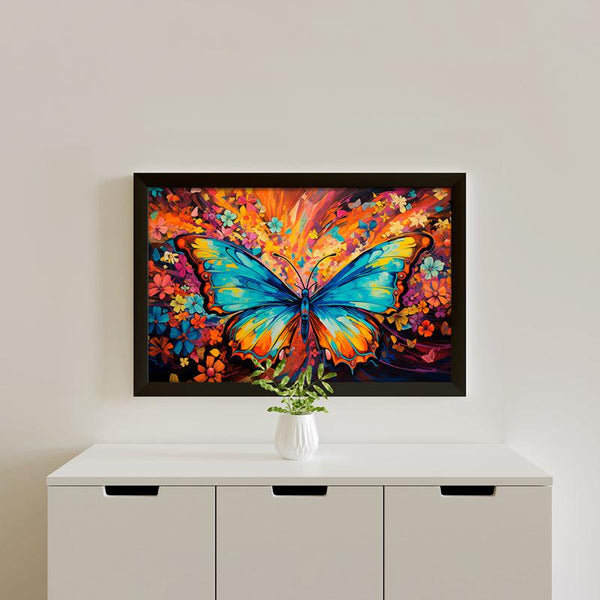 Buy Butterfly Allure Wall Painting Wall Art & Paintings from Vaaree