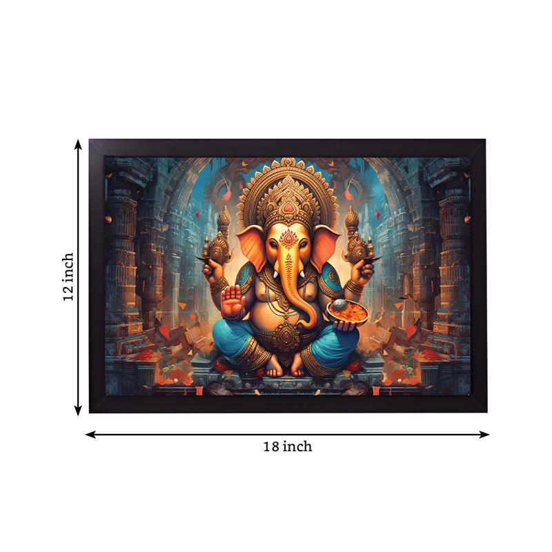 Buy Vakrathund Spiritual Wall Painting Wall Art & Paintings from Vaaree