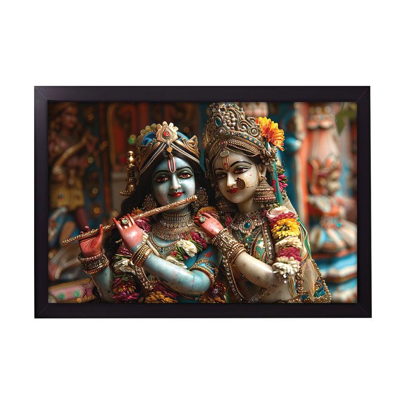 Buy Radha Madhav Bond Wall Painting Wall Art & Paintings from Vaaree