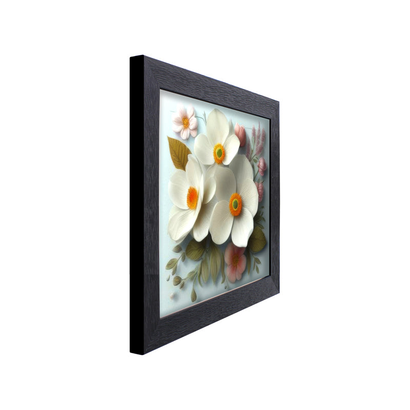 Buy Bloomery Floral Wall Art - Set Of Nine Wall Art & Paintings from Vaaree