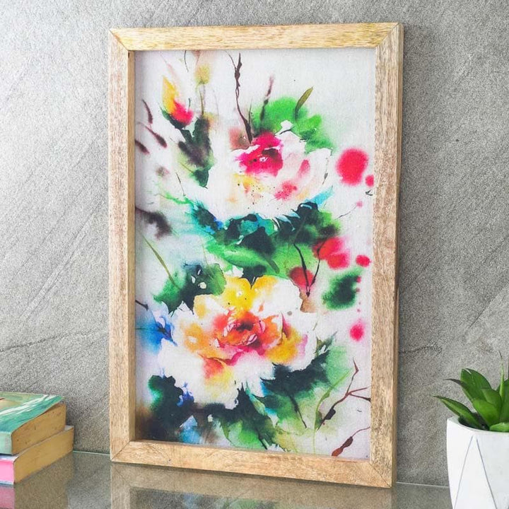 Buy Spring Bloom Canvas Painting at Vaaree online | Beautiful Wall Art & Paintings to choose from