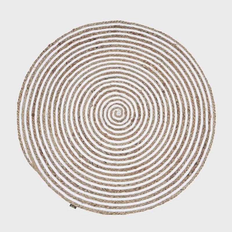 Buy Enura Jute Round Rug Rugs from Vaaree