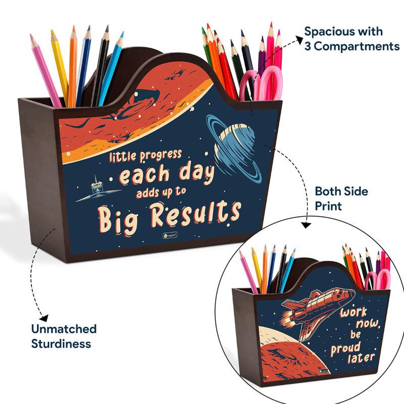 Buy Little Progress Each Day Stationary Stand Pen Stand from Vaaree