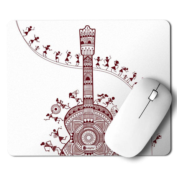 Buy Wali Music Strings Mouse Pad - White Mouse Pad from Vaaree