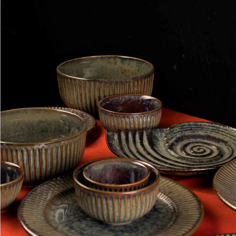 Buy Sragen Handmade Dinner Set - Eighty Two Piece Set Dinner Set from Vaaree