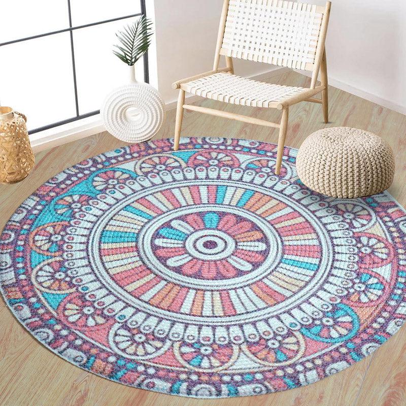 Buy Mandala Boho Round Rug Rugs from Vaaree