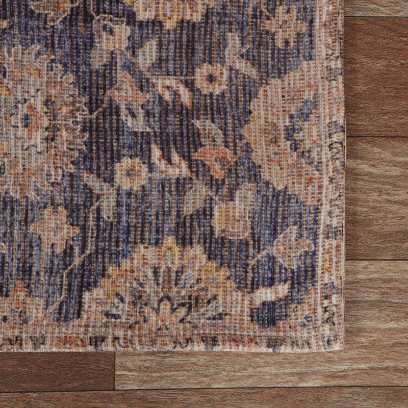 Buy Yifara Ethnic Rug - Blue Rugs from Vaaree