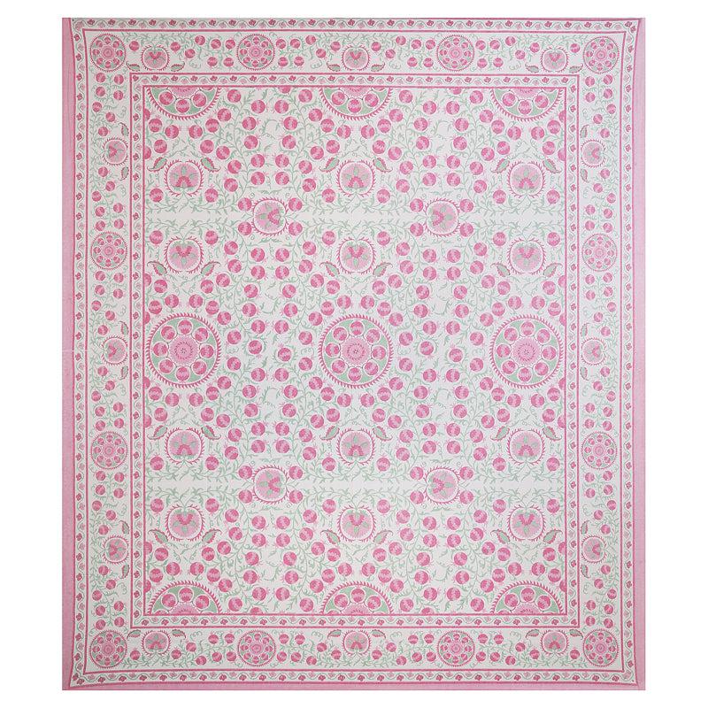 Buy Farah Floral Bedsheet - Pink Bedsheets from Vaaree