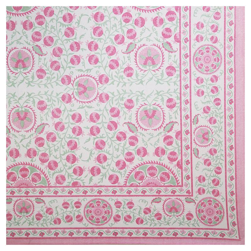 Buy Farah Floral Bedsheet - Pink Bedsheets from Vaaree