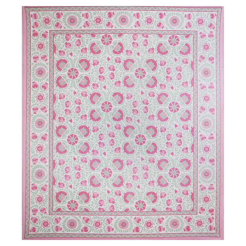 Buy Hazel Floral Bedsheet - Pink Bedsheets from Vaaree