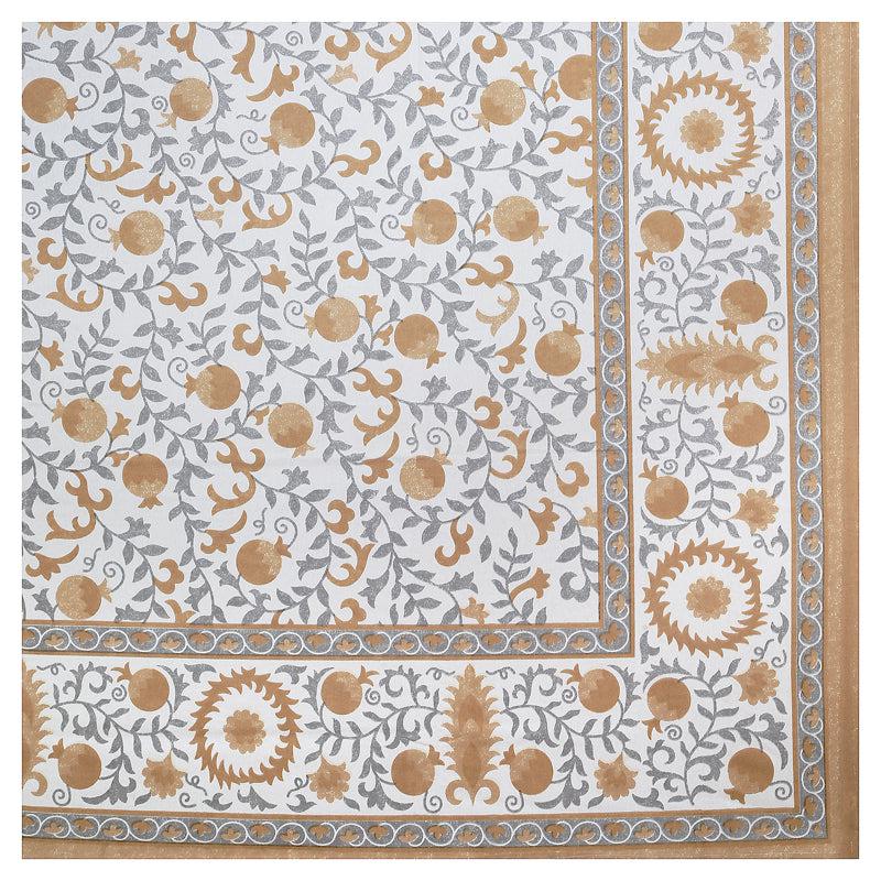 Buy Imani Floral Bedsheet - Brown Bedsheets from Vaaree