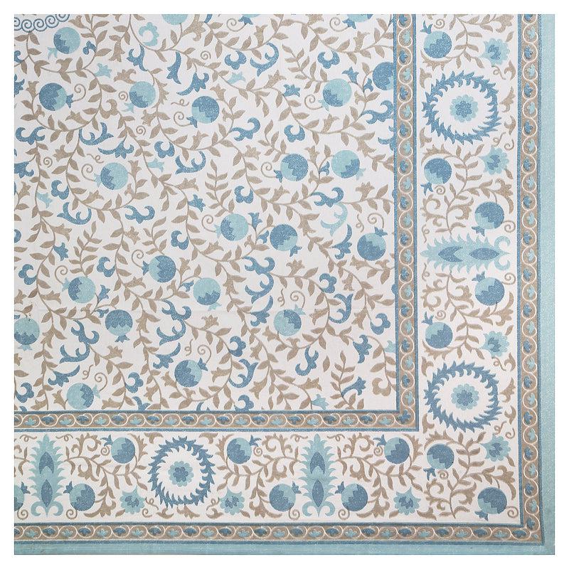 Buy Imani Floral Bedsheet - Blue Bedsheets from Vaaree