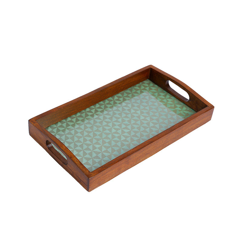 Buy Jade Glow Serving Tray Serving Tray from Vaaree