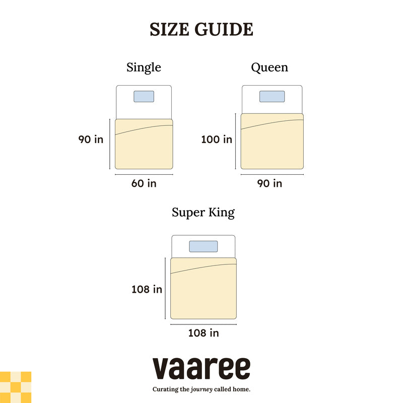 Buy Hana Printed Bedsheet Bedsheets from Vaaree