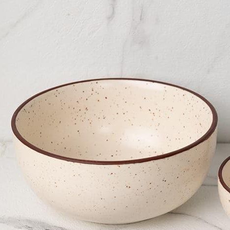 Buy Kestha Serving Bowl - Beige Bowl from Vaaree