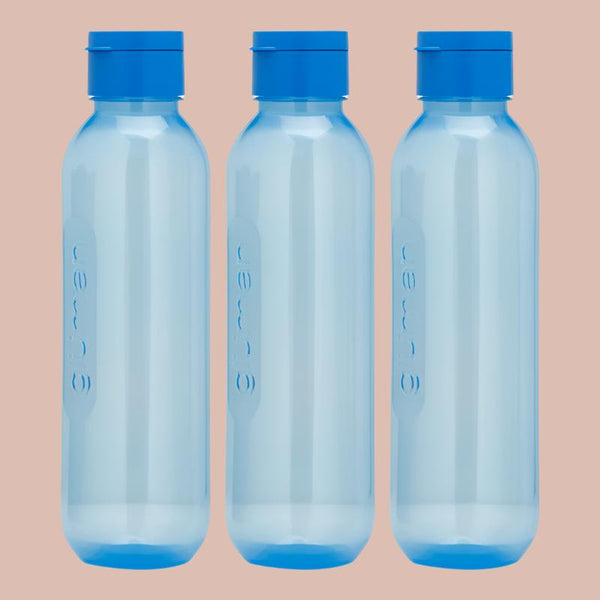 Buy Billie 1100 ml Water Bottle (Blue) - Set Of Three Bottle from Vaaree