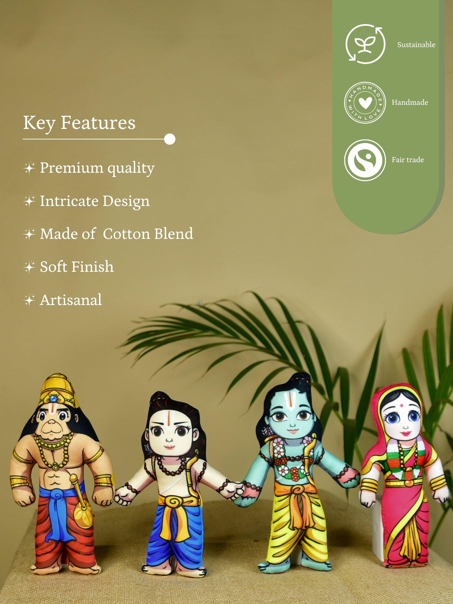 Buy Ramayana Festive Showpiece - Set Of Four Showpieces from Vaaree