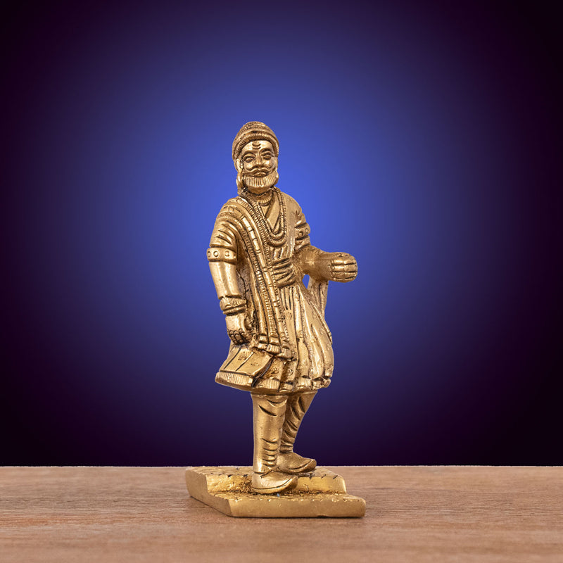 Buy Standing Chhatrapati Shivaji Showpiece Showpieces from Vaaree