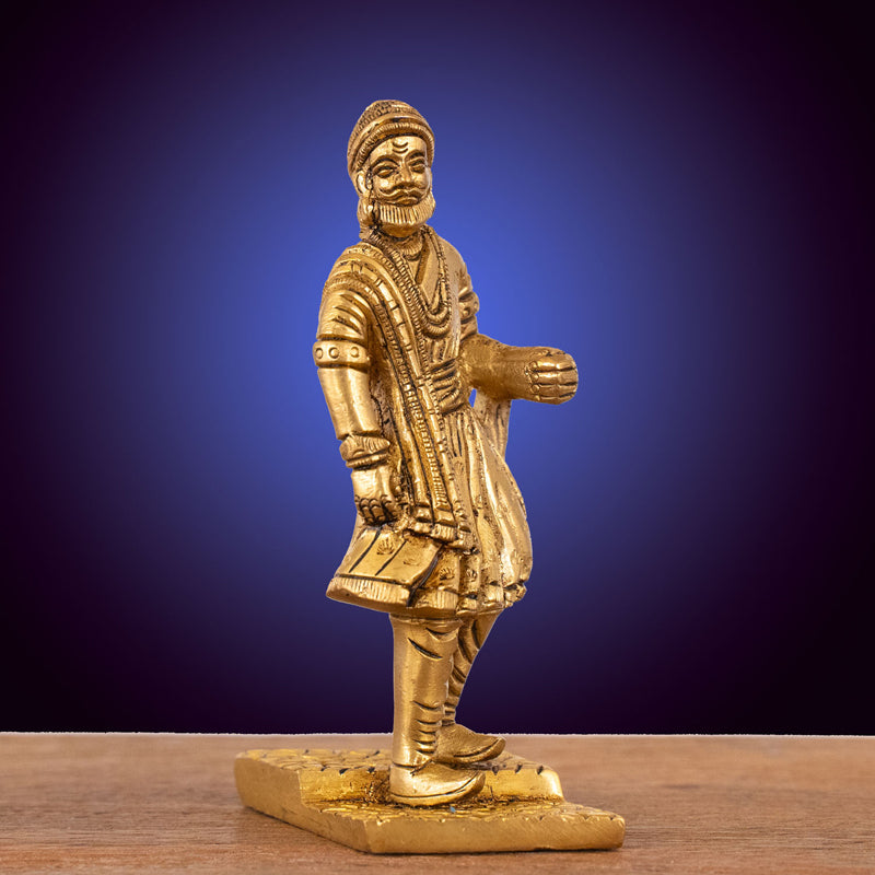 Showpieces - Standing Chhatrapati Shivaji Showpiece