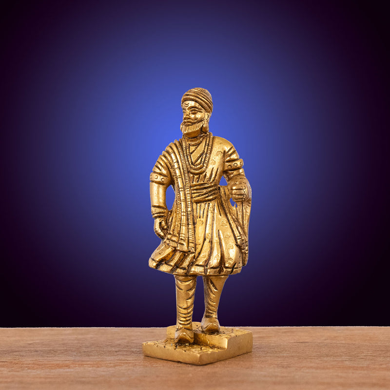 Showpieces - Standing Chhatrapati Shivaji Showpiece