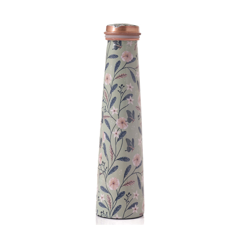 Buy Floral Garden Copper Bottle Bottle from Vaaree