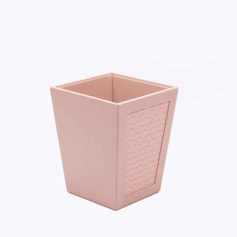 Buy Anora Vegan Leather Dustbin - Pink Dustbin from Vaaree