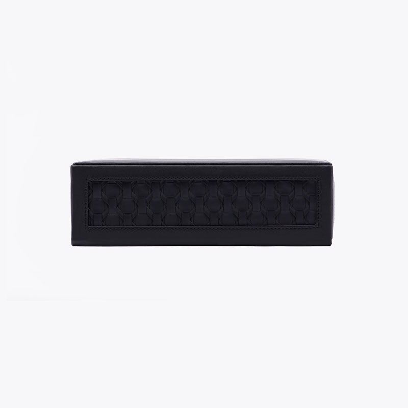 Buy Lorae Vegan Leather Tiisue Box - Black Tissue Holder from Vaaree