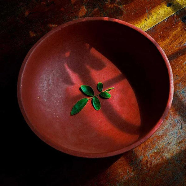 Buy Eisha Handmade Terracotta Serving Bowl - 700 ML Serving Bowl from Vaaree