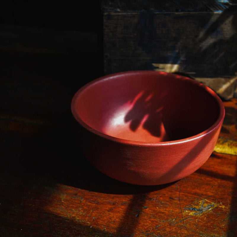 Buy Eisha Handmade Terracotta Serving Bowl - 500 ML Serving Bowl from Vaaree