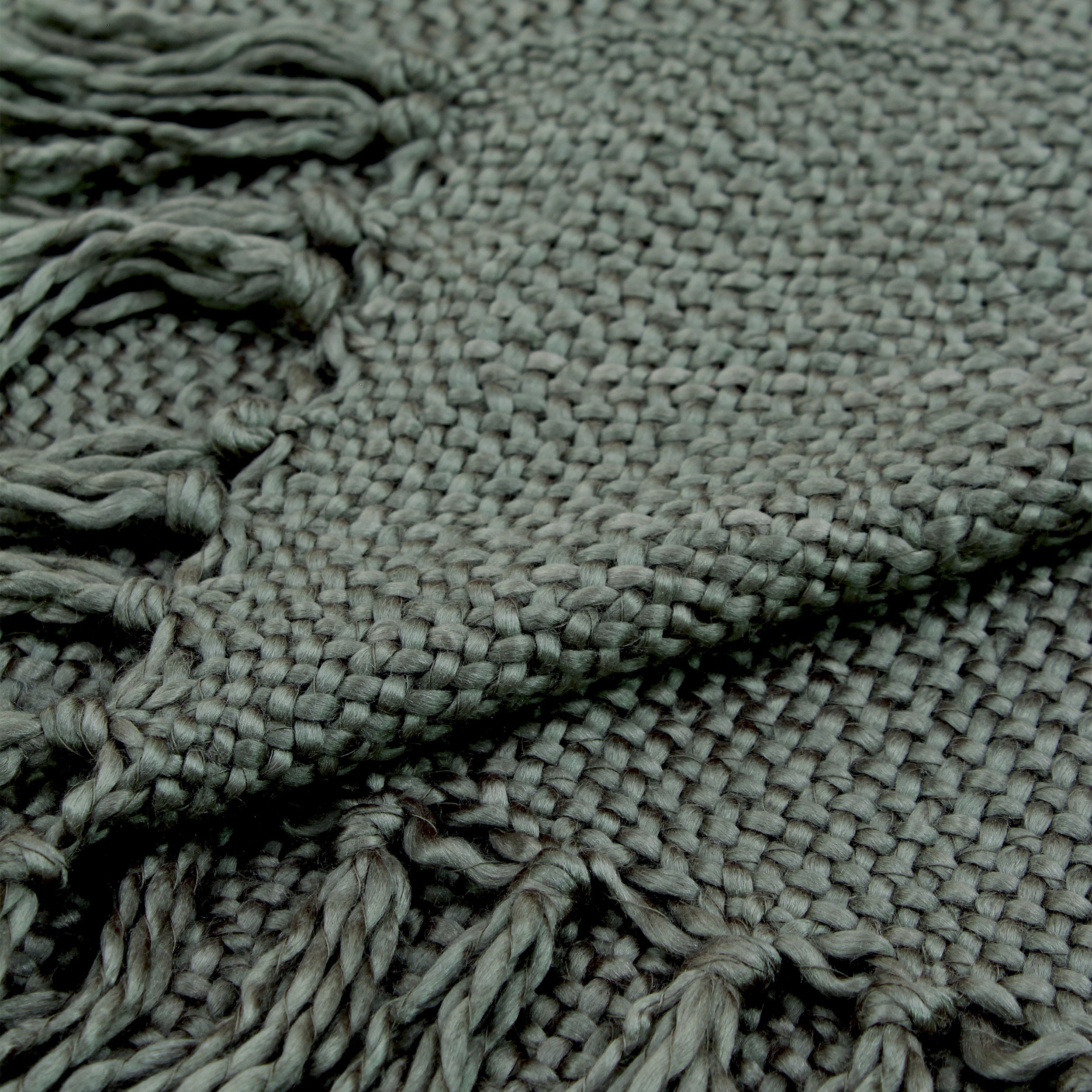 Buy Shikra Throw - Grey Throws from Vaaree