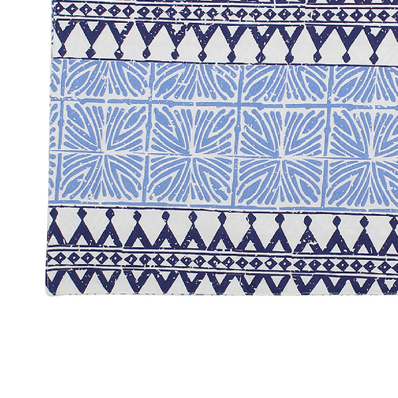 Table Mat - Alankaar Placemat (Blue) - Set Of Two