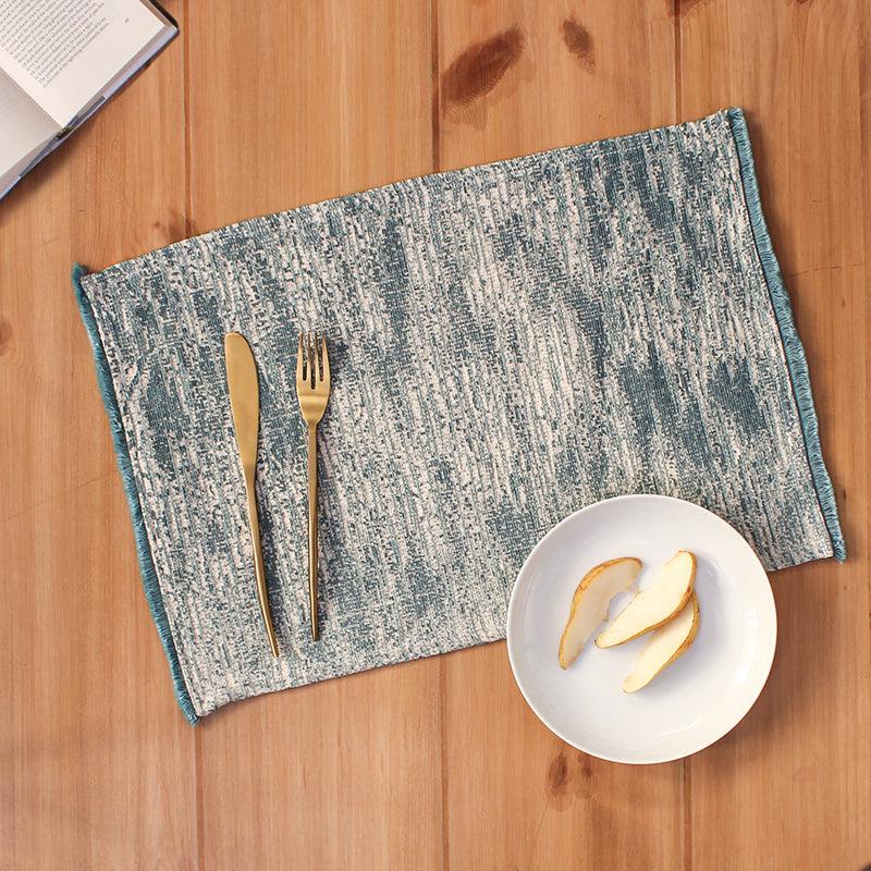 Buy Daya Placemat (Blue) - Set Of Two Table Mats from Vaaree