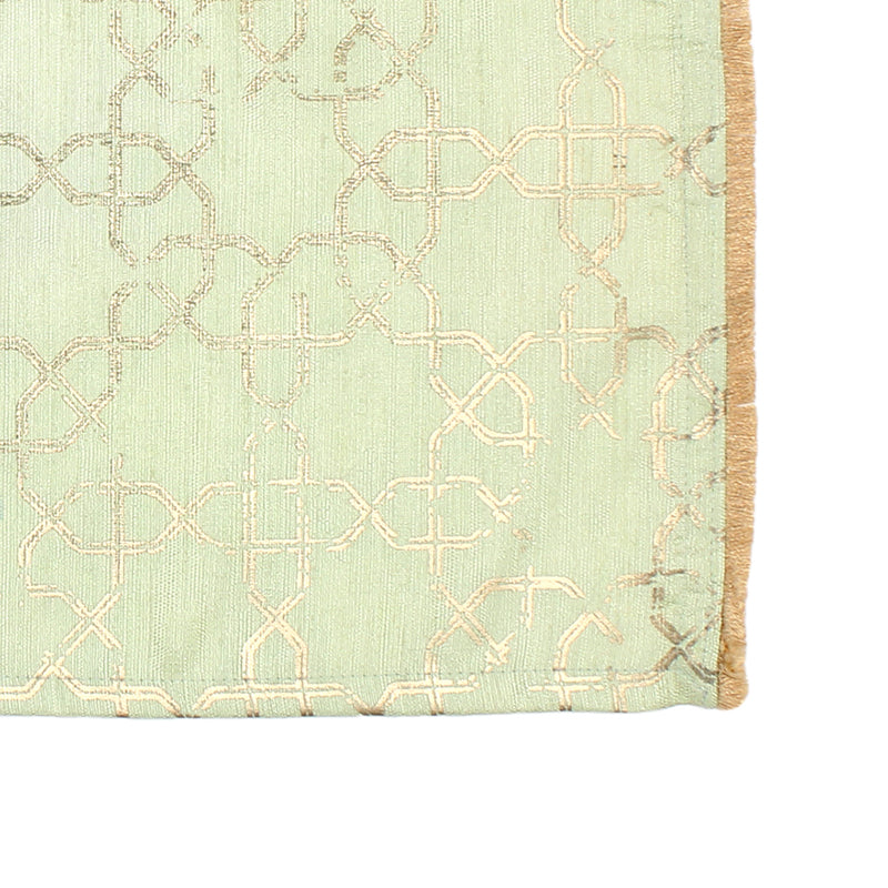 Table Mat - Mandav Placemat (Green) - Set Of Two