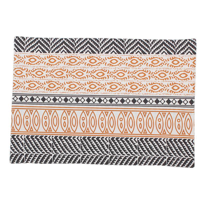 Buy Nakshi Placemats (Orange) - Set Of Two Table Mats from Vaaree