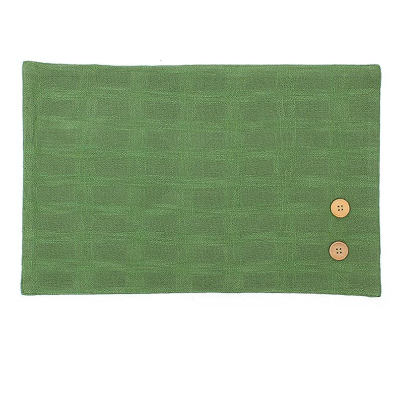 Buy Paccha Placemat (Green) - Set Of Two Table Mats from Vaaree