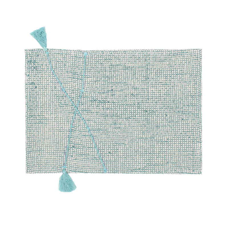 Table Mat - Raalhu Placemat (Blue) - Set Of Two