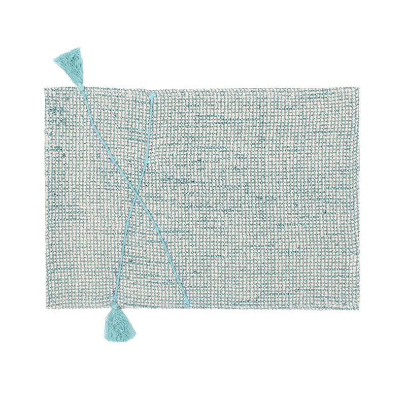 Buy Raalhu Placemat (Blue) - Set Of Two Table Mats from Vaaree