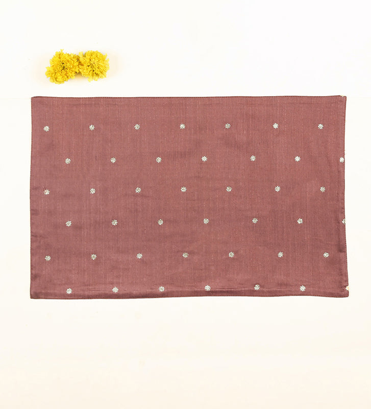 Table Mat - Sirhind Placemat (Brown) - Set Of Two