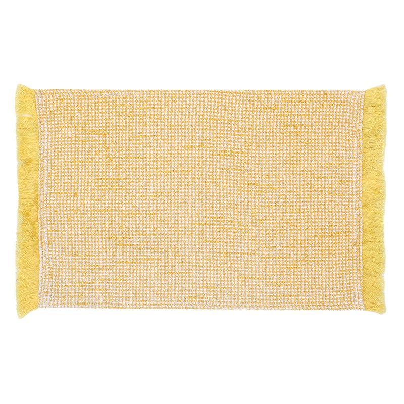 Buy Vallam Placemat (Yellow) - Set Of Two Table Mats from Vaaree