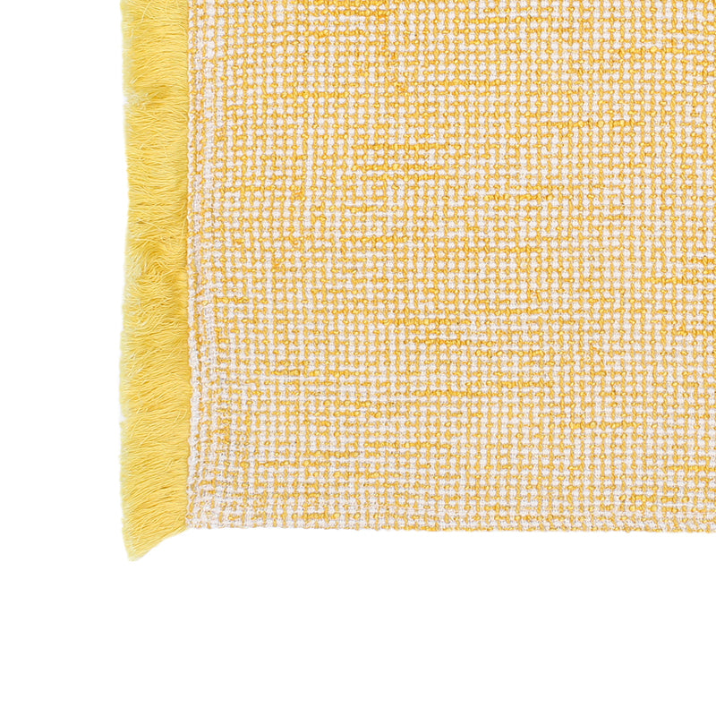 Table Mat - Vallam Placemat (Yellow) - Set Of Two