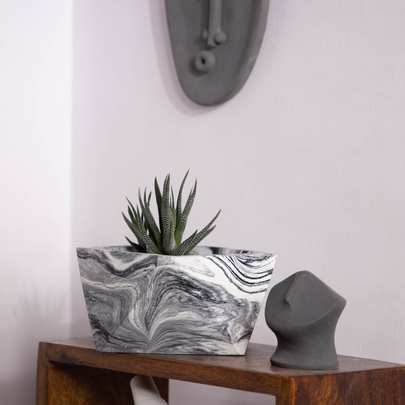 Buy Turqo Swirl Planter Pots & Planters from Vaaree