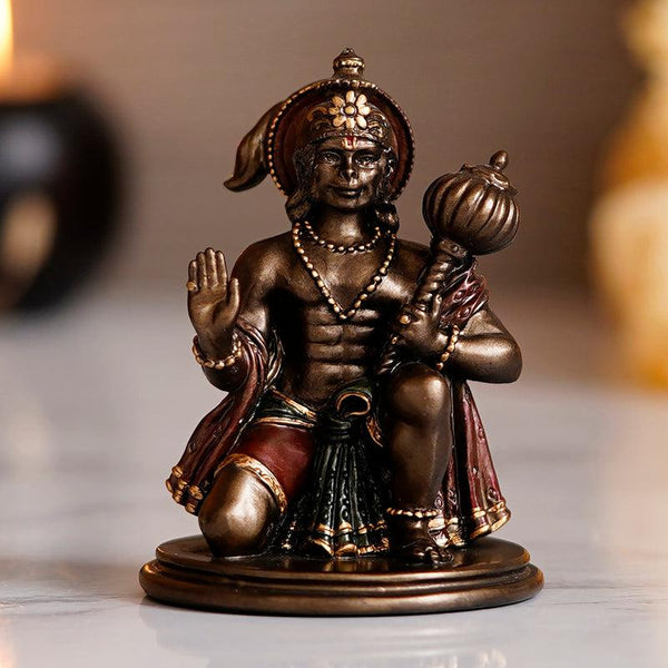 Buy Jai Lord Hanuman Bronze Idol Idols & Sets from Vaaree