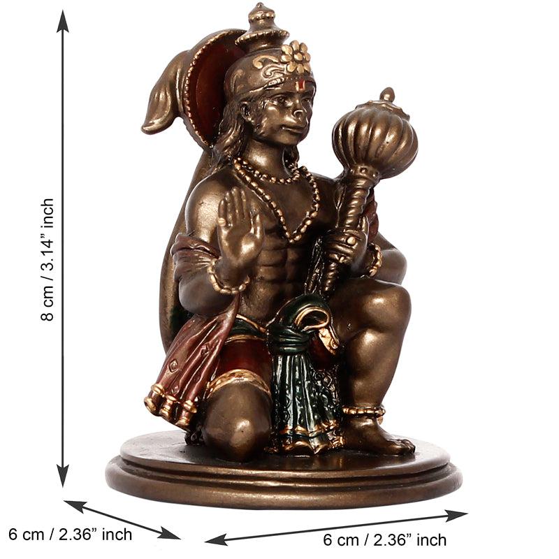 Buy Jai Lord Hanuman Bronze Idol Idols & Sets from Vaaree