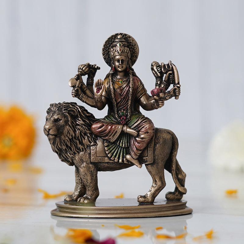 Buy Durga On Lion idol Idols & Sets from Vaaree