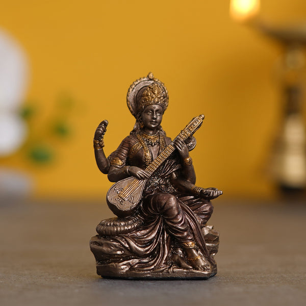 Buy Saraswati Veena Idol Idols & Sets from Vaaree