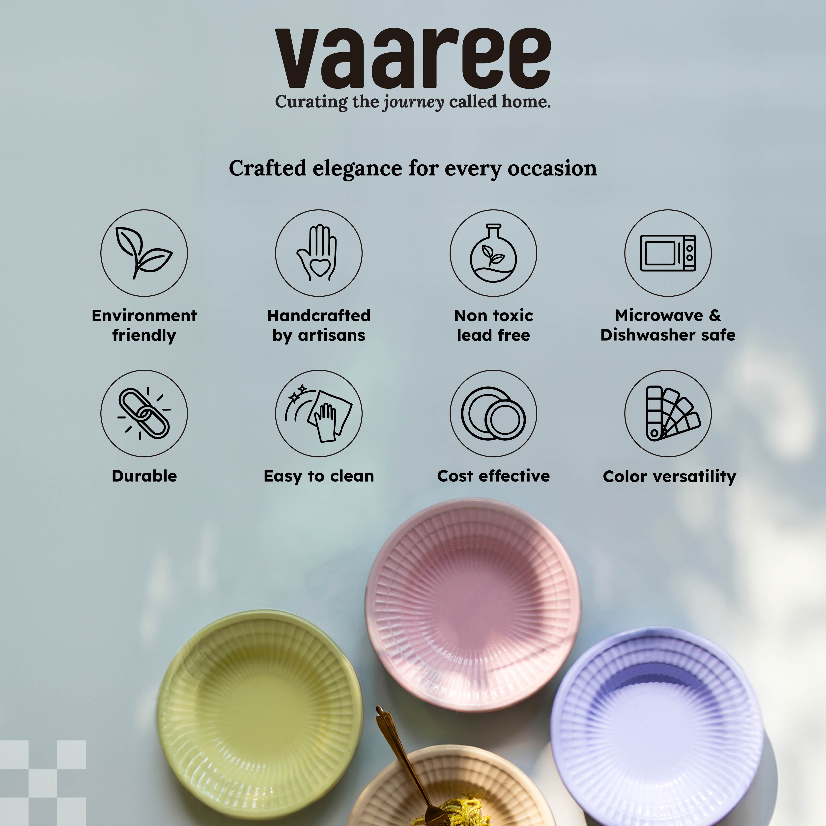 Buy Agalia Pasta Plate Pasta Plate from Vaaree