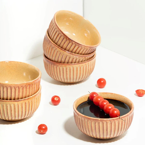 Buy Turia Handmade Snack Bowl - 400 ML Snack Bowl from Vaaree