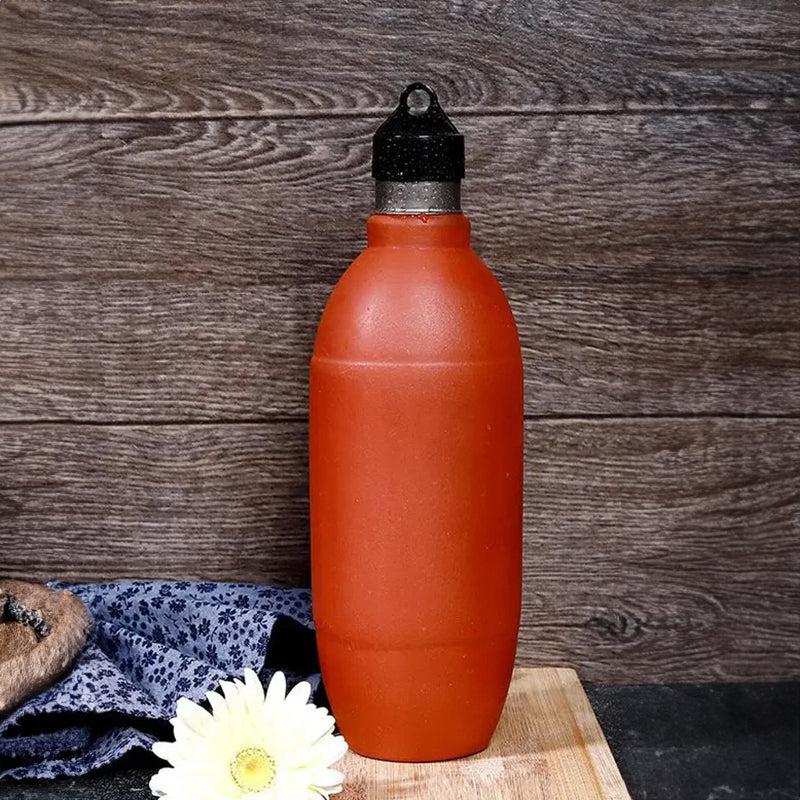 Buy Eisha Terracotta Bottle - 1000 ML Bottle from Vaaree